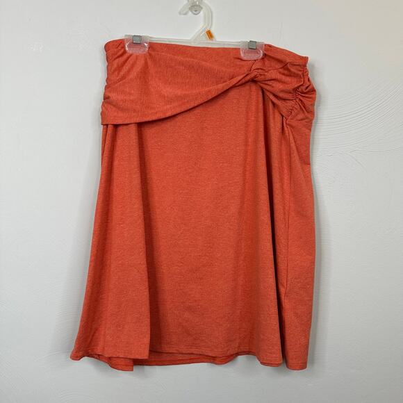 Patagonia Orange Seabrook Skirt - Picture 2 of 8